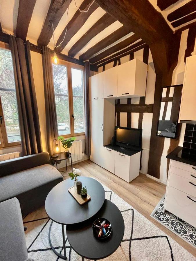 Studio Les Poutres Centre-Ville Rouen Eksteriør bilde