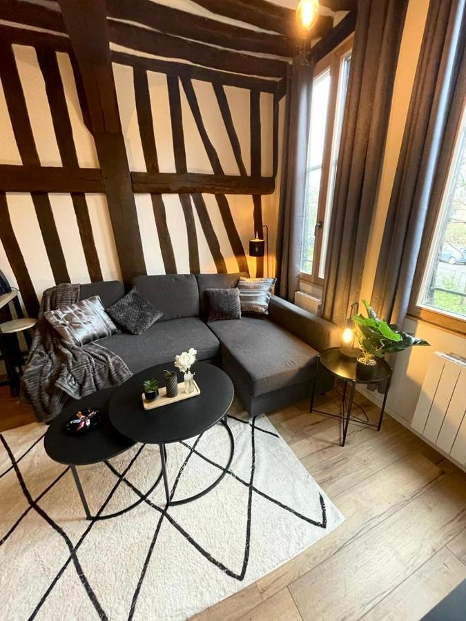 Studio Les Poutres Centre-Ville Rouen Eksteriør bilde